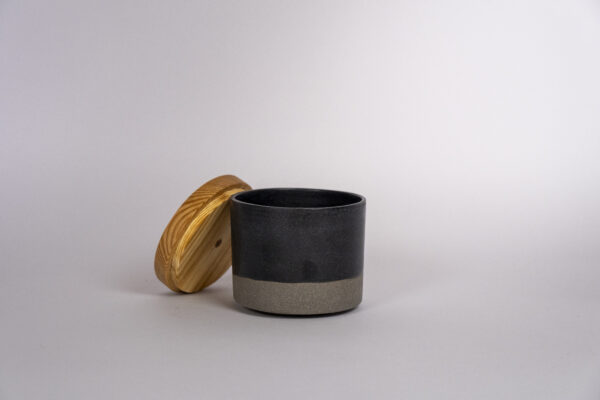 Dose mit Holzdeckel – Bild 2
